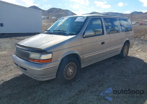 1995 Chrysler Town & Country из США, поврежденный, VIN 1C4GH54L7SX527343